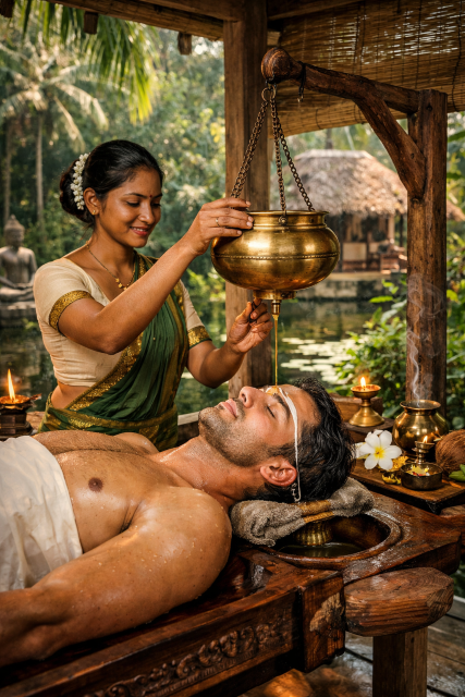 Shirodhara (Warm Oil Therapy)